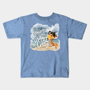 Read more worry less Kids T-Shirt